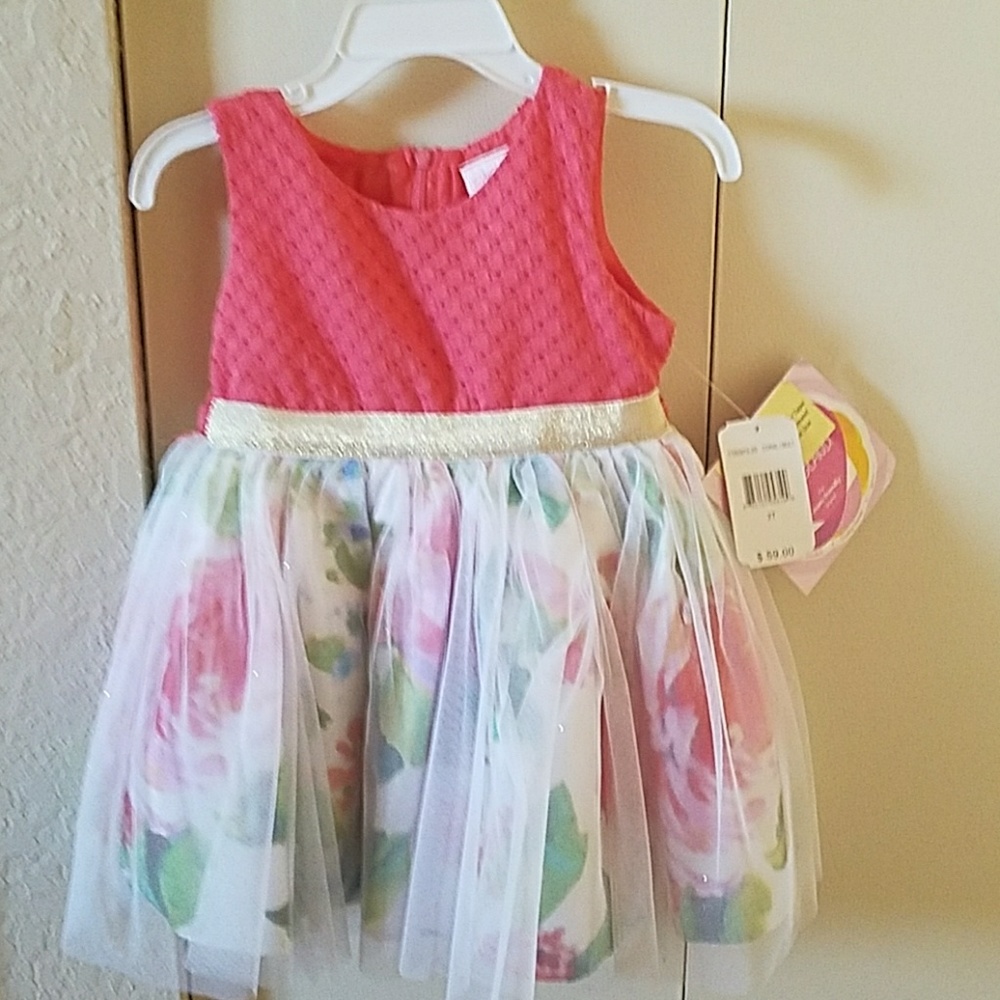 Dress with flowers